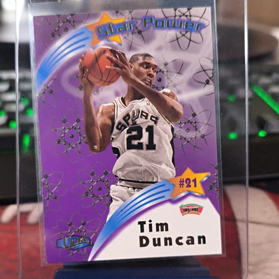 Fleer Ultra 1997-98 Star Power Tim Duncan San Antonio Spurs #21 Insert - Bild 1 von 2