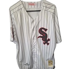 Mitchell & Ness Chicago White Sox 1959 Early Wynn Jersey Size 50 Cooperstown Aut