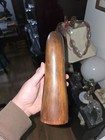 Hand Carved Wooden Female Bust — photo 4