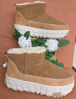 UGG VENTURE DAZE ULTRA MINI PLATFORM CHESTNUT SHOE BOOTS MEN SIZE