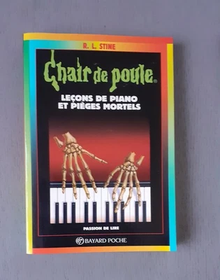 Livre Chair de Poule - Leçons de piano et pièges mortels R.L. Stine - Photo 1/3