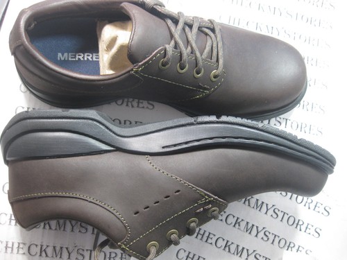 NIB Merrell EMPIRE Men's Casual Leather Performance Oxfords Shoes 045209 045210 - Picture 13 of 27