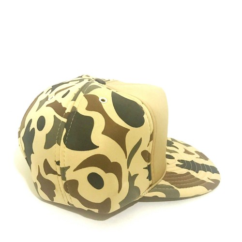 Vintage Snapback Hat Camo Foam Hercules Tires Cord The Madhatter Adult Cap OSFA - Picture 6 of 10