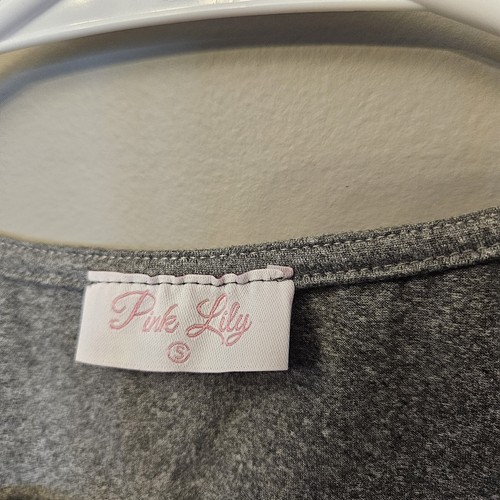 Pink Lily Damen kleine ärmellose Body Anzüge 3er Set grau weiß schwarz - Bild 11 von 12