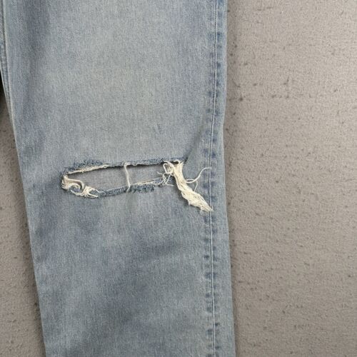 Abercrombie Fitch Jeans Women’s 36x30 31/12r Blue Denim The Baggy Low Rise - Picture 4 of 21