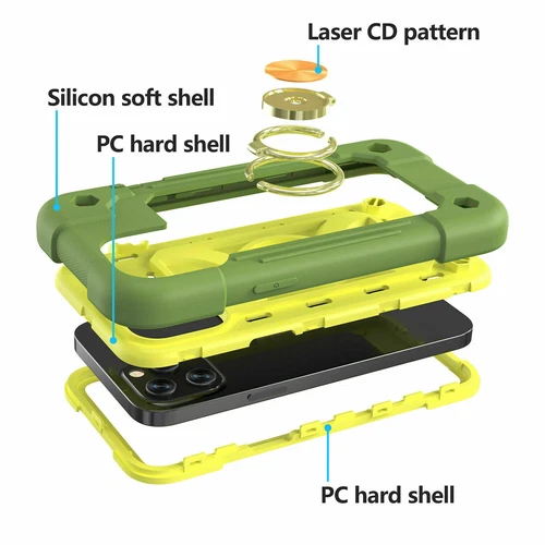 Shockproof Phone Case For iPhone 13 12 Pro Max 11 XR 8 7 Rugged Heavy Duty Cover - Picture 16 of 105