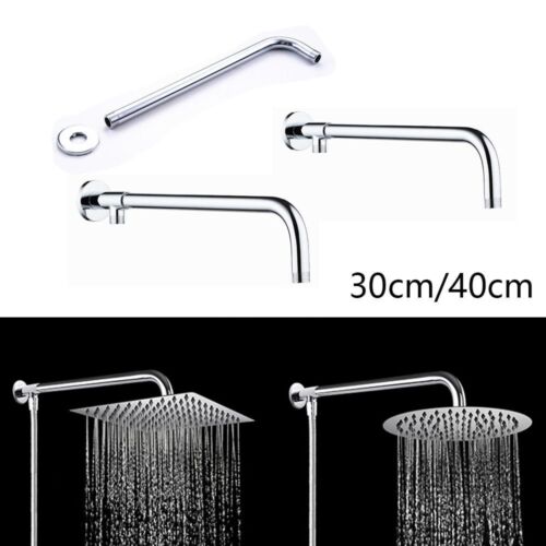 30/40cm Rain Shower Head Extension Shower Heads Tangens Bathroom Hardware - Picture 1 of 15