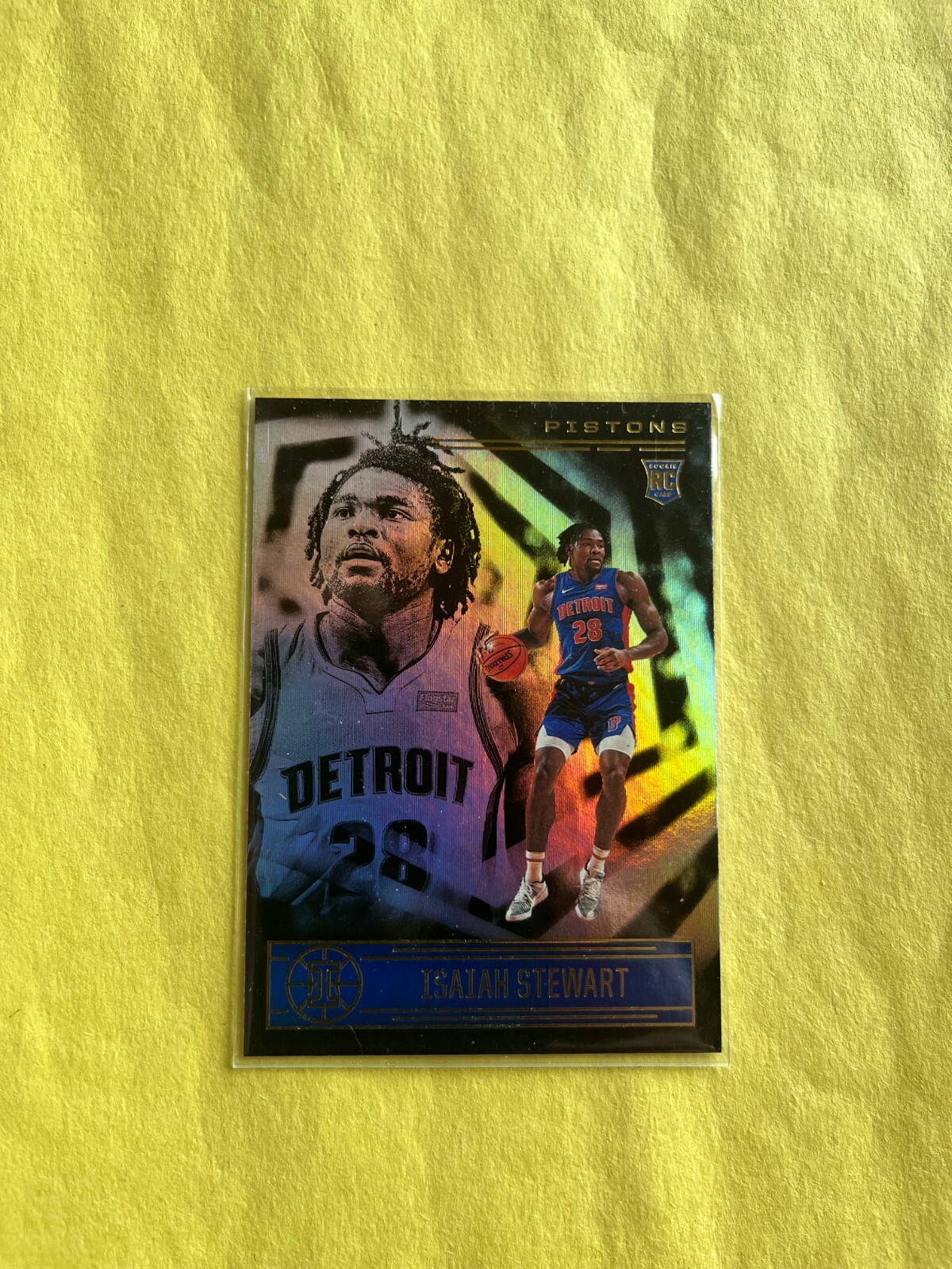 2020-21 Illusions Isaiah Stewart RC #172 Rookie Base 1