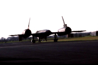 Original Farbdia SR-71A Blackbird 17964 von 9 SRW US Air Force