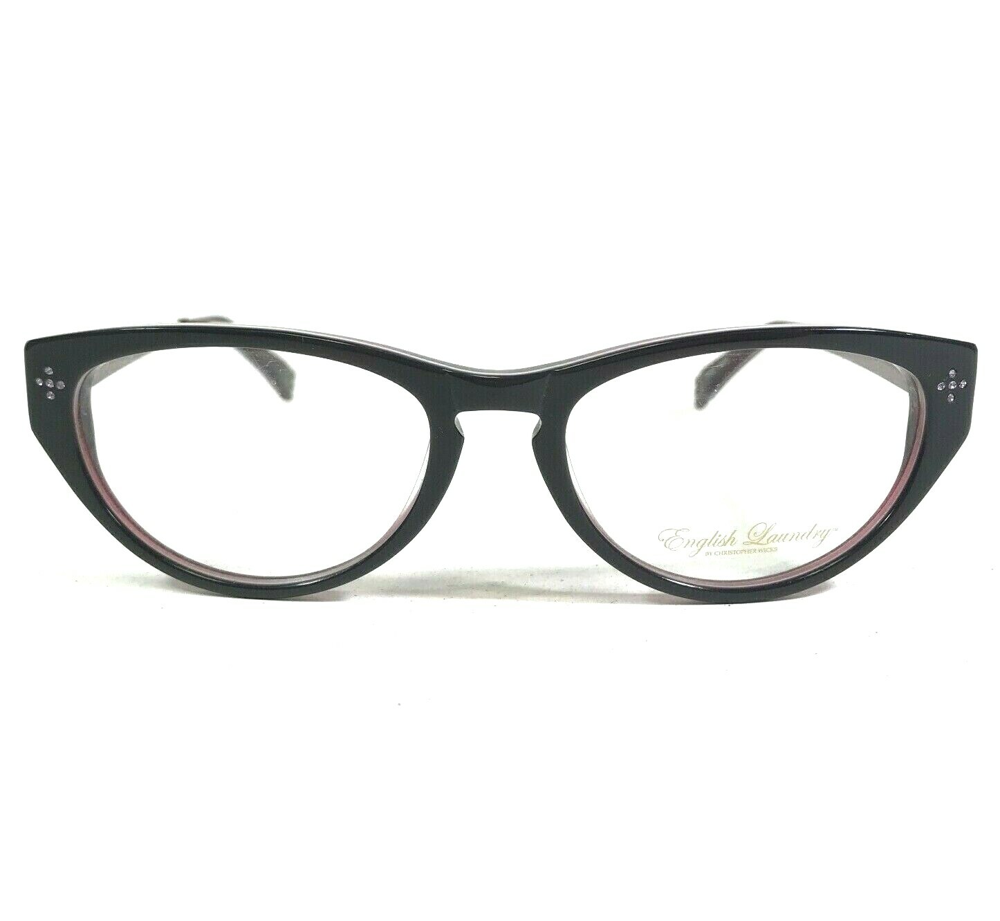 Английская прачечная ROWETTA PLUM PUDDING Оправа для очков Коричнево-фиолетовая 50-17-135