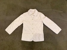 Burberry Quilted Button Down Pink Coat   8Y 128cm Made in Turkey, C743301 