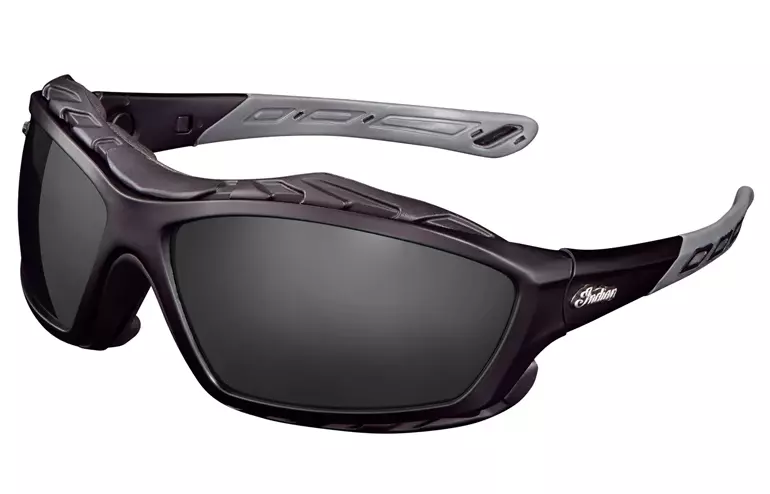 Indian Motorcycle Adult Men s Women s Matte Black Gray Lens Haydon