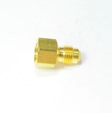 5/16 Male Flare Sae 45 Mfl to 1/4 Npt Female Pipe Adapter Propane Natural Gas RV