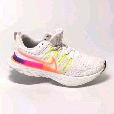 Nike React Infinity 2 Flyknit Women's Running Shoes US 7.5 Lightweight Athletic