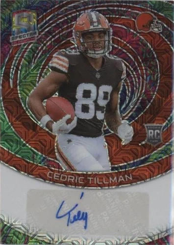 2023 Panini Spectra Cedric Tillman #RAU-CTI