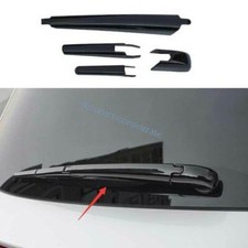 For Toyota Venza Harrier 2021-2024 Bright Black Tail Rear Window Wipers Cover 4p