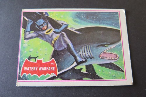 1966 Topps Batman Series A Red Bat Logo Tarjetas individuales tú eliges Completa tu conjunto - Imagen 116 de 139