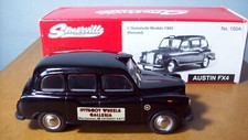 1/43 SOMERVILLE MODELS No 100A AUSTIN FX4 TAXI IN BLACK IFITSGOT WHEELS GALLERIA