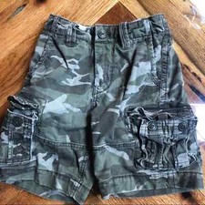 GAP kids camo cargo shorts 5