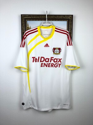 Bayer 04 Leverkusen Away football shirt 2009 Soccer Adidas Jersey