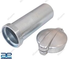 2.5" Monza Alloy Flip Up Fuel Tank Cap With Steel Filler Neck For BSA Triumph