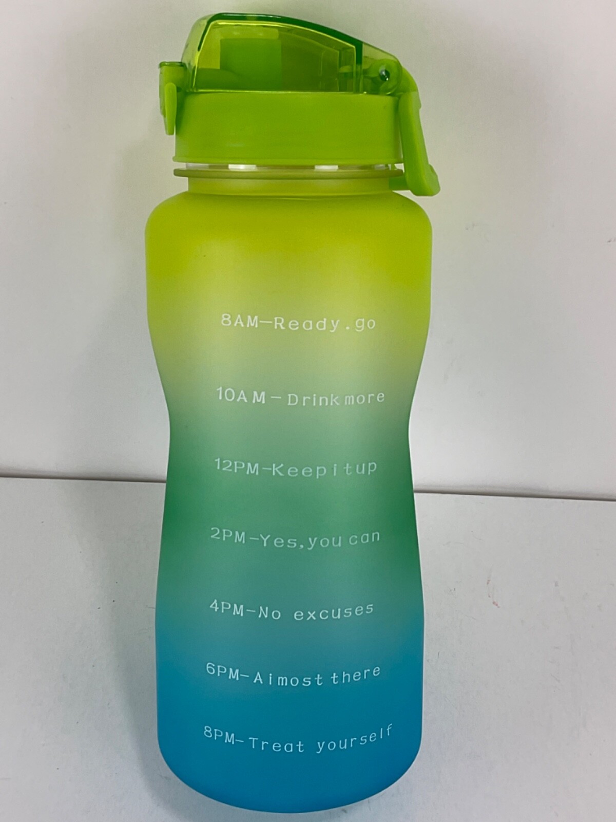 Large Half Gallon/64OZ Water Bottle with Paracord Handle & Bottle Cover