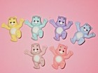 Lot of 6 Care Bear Resin Flat Back 1.5"