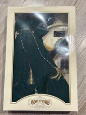 Franklin Mint Green Drapery Dress Scarlett O  Hara Doll Outfit
