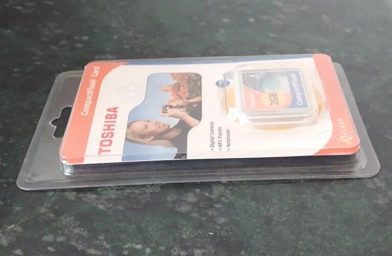 NEW Toshiba 2GB Compact Flash Memory Card CF-2GTR - Image 3 of 3