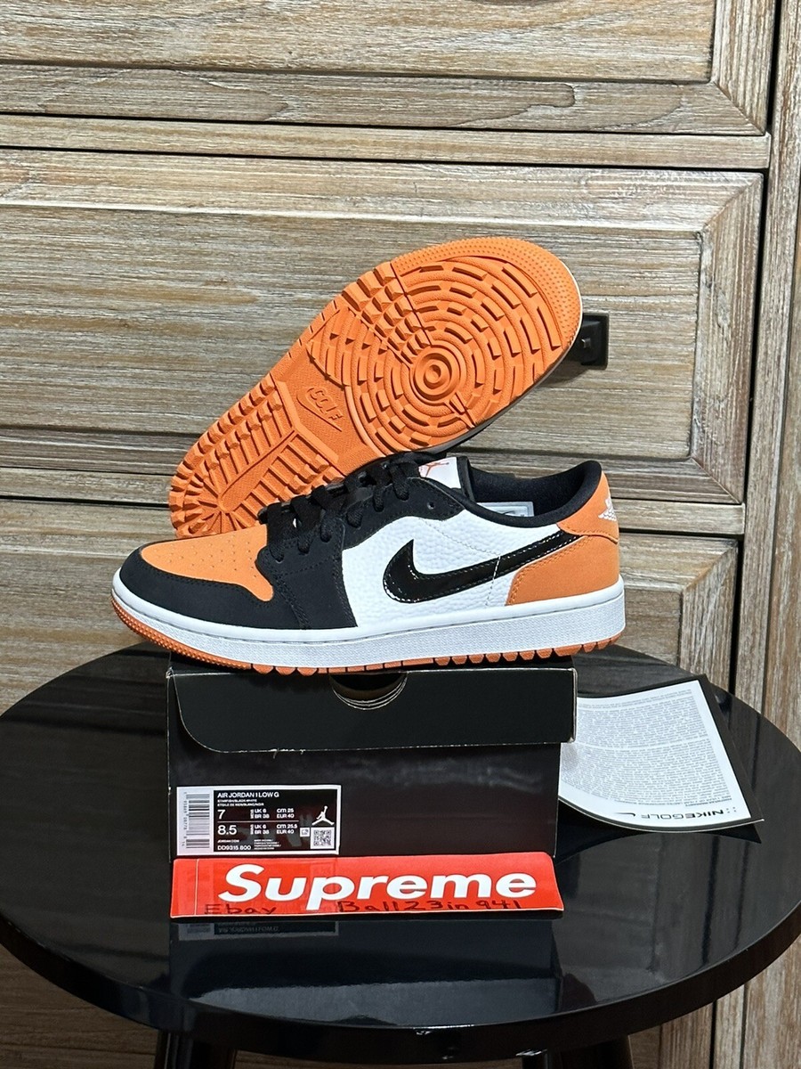 DS New Jordan 1 Retro Low Golf Shattered Backboard Sz-7 DD9315-800