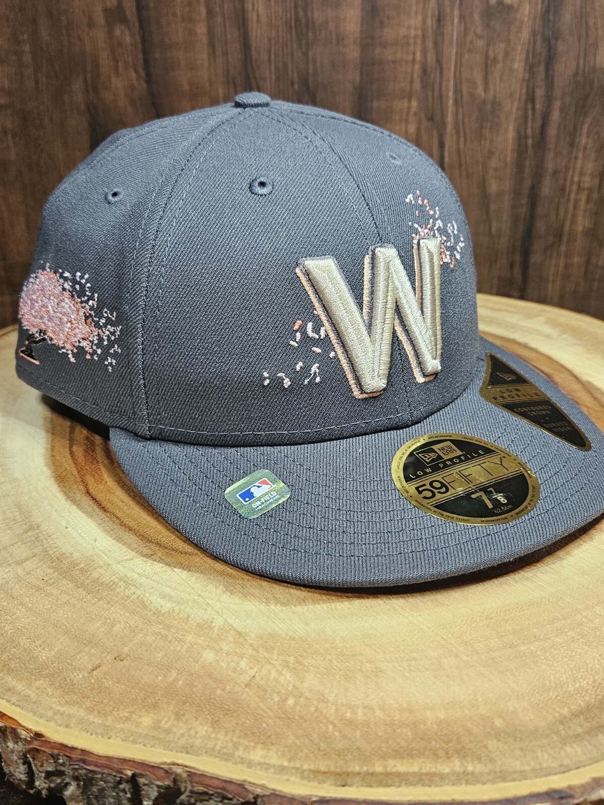 Washington Nationals New Era City Connect 59Fifty Low Pro Fitted Hat Size 7 7/8