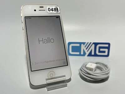 Apple iPhone 4s 32GB Weiß ohne Simlock Modell 2011 neuwertiger Zustand in OVP 81 - Bild 1 von 4