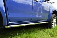 Seiten Stangen + Bernstein Leds Passend FüR Ford Ranger 2012 - 2016