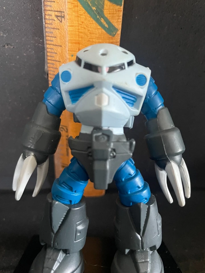 Traje Móvil Gundam MSM-07 Z GOK Azul Gris con Pedestal Muy Buen Estado 3.5" Foto 2 de 4