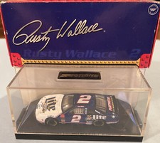 1997 ACTION RUSTY WALLACE MILLER LITE 2 NASCAR 1/64 DIECAST FORD Thunderbird