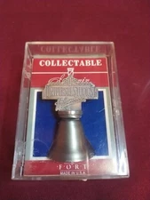 Vintage Universal Studios Sign FORT Pewter Bell Souvenir ~ Small Collectable