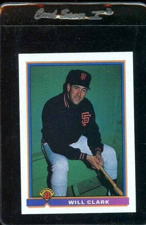 1991 BOWMAN #616 WILL CLARK SAN FRANCISCO GIANTS