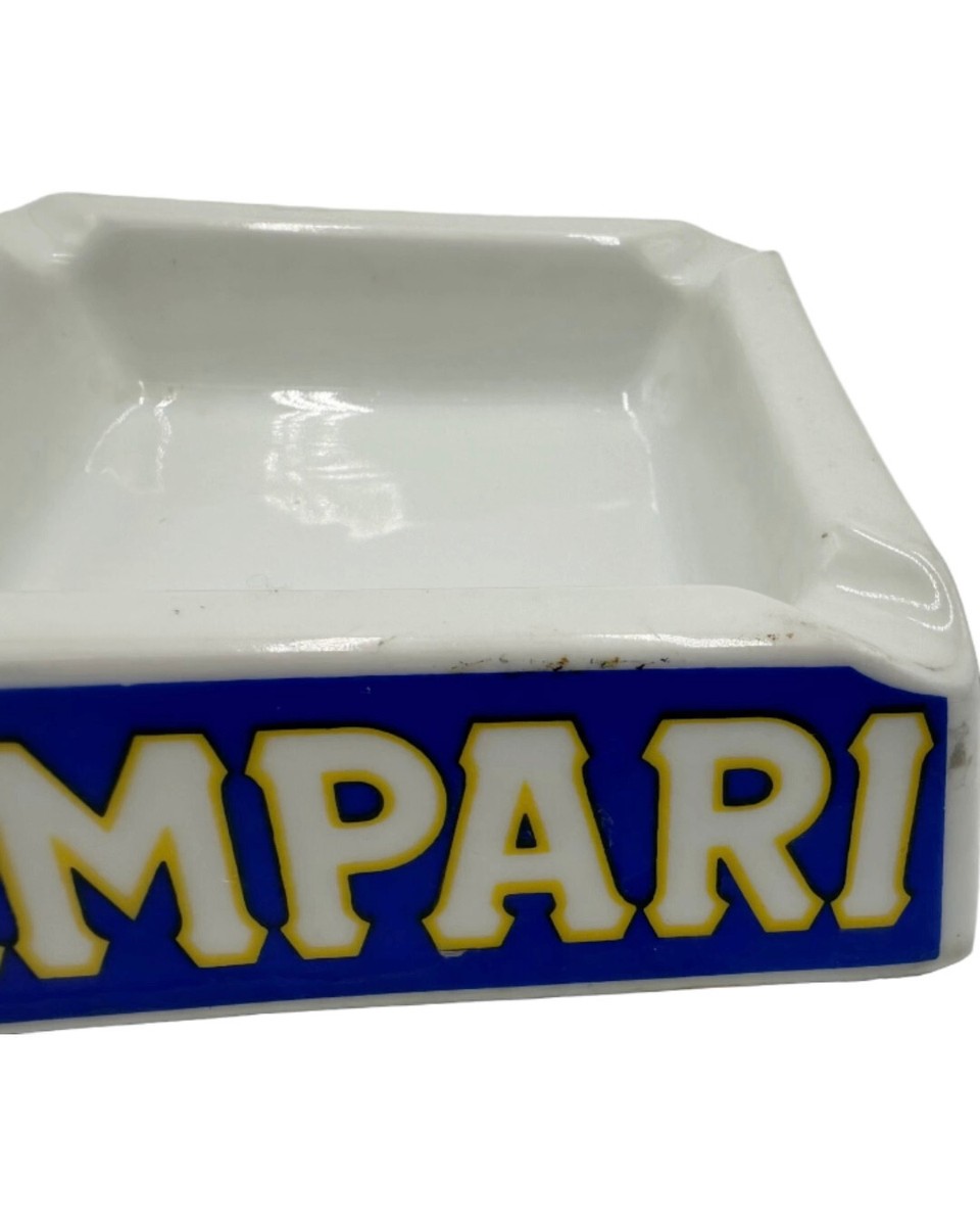 Vintage Campari Italy Ceramic Ashtray 1960's | eBay