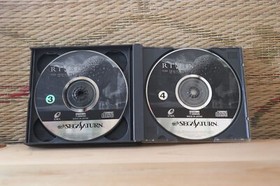 Riven the Sequel to MYST w/Cards Sega Saturn SS Japan Very Good Condition!