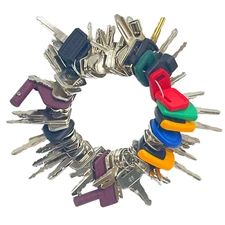 65 Heavy Equipment Construction Ignition Key Fits Bobcat Volvo Kubota CAT JCB