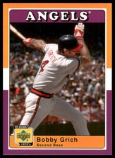 2001 Upper Deck Decade 1970's #3 Bobby Grich California Angels Baseball