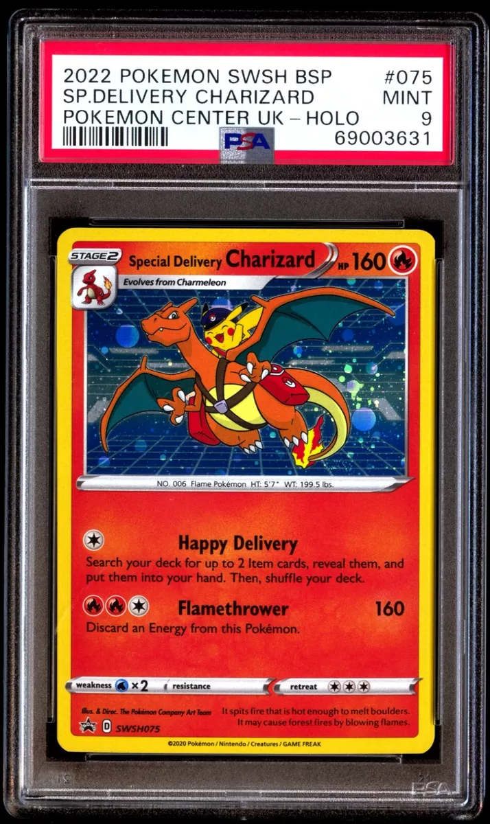 Special Delivery Charizard (SWSH075/71), Busca de Cards