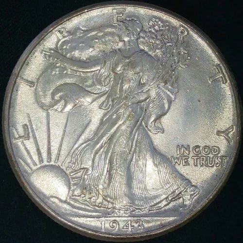 1943 Walking Liberty Half Dollar Choice Uncirculated (3H)