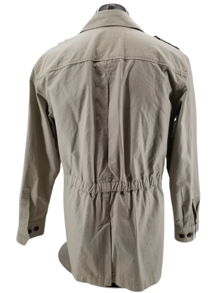 Travel Smith Mens Medium Safari Jacket Tan Pockets Sz Med Tall - Image 2 of 4