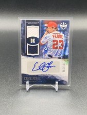 2018 Panini Diamond Kings Erick Fedde RMS-EF Dual Patch Auto /299 White Sox