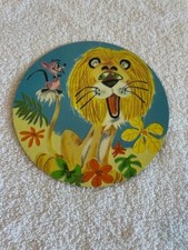 Folger's Coffee Lid Insert - Lion and Mouse