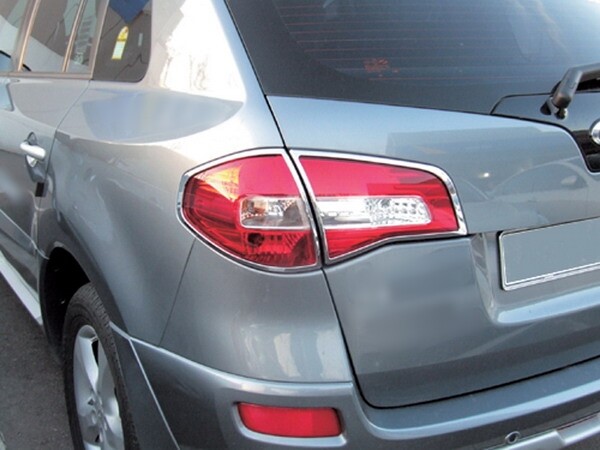 ZUBEHÖR RENAULT KOLEOS 2008-2016 TUNING HECKLEUCHTEN RÜCKLEUCHTEN CHROM RAHMEN 
