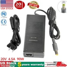 90W Power Charger AC Adapter for IBM Lenovo ThinkPad T400 T410 T60 R61 W/ Cord