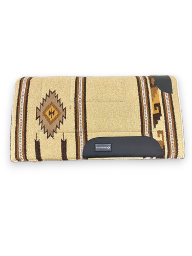 Reinsman Diamond R Square Fleece Lined Western Saddle Pad Navajo Print - Picture 3 of 5