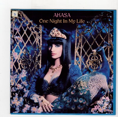 (S341) Akasa, One Night In My Life - 1989 - 7 inch vinyl